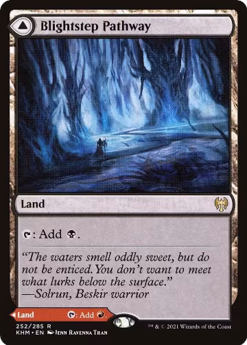 Blightstep Pathway (252), Kaldheim — Magic card price