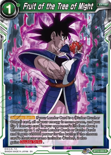 Fruit of the Tree of Might (BT12-083), Vicious Rejuvenation — DB Super card price