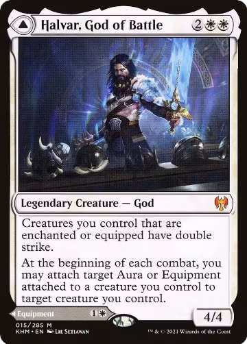 Halvar, God of Battle (15), Kaldheim — Magic card price