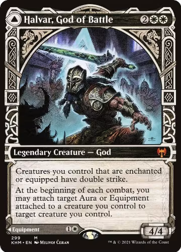 Halvar, God of Battle (Showcase) (299) — card price