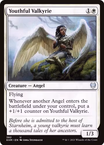 Youthful Valkyrie (382), Kaldheim — Magic card price