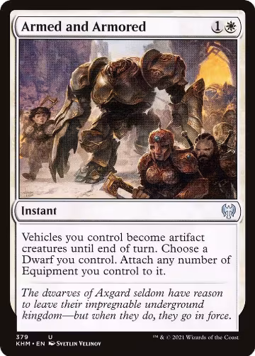 Armed and Armored (379), Kaldheim — Magic card price
