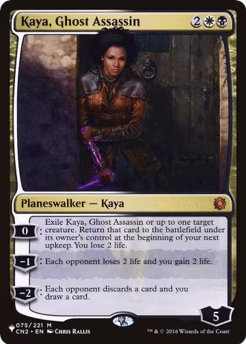 Kaya, Ghost Assassin (075/221), The List Reprints — Magic card price
