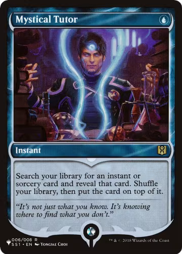 Mystical Tutor (006/008), The List Reprints — Magic card price