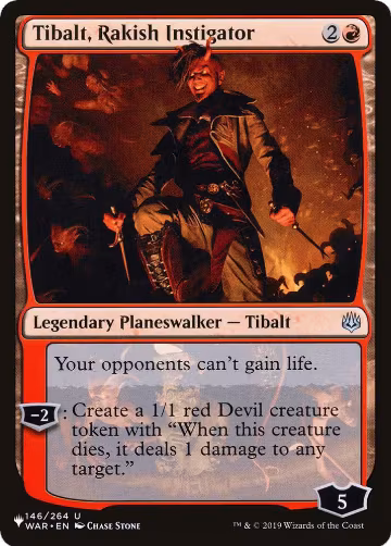 Tibalt, Rakish Instigator (146/264), The List Reprints — Magic card price