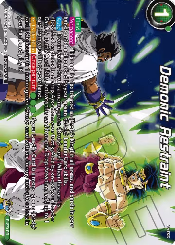 Demonic Restraint (Vicious Rejuvenation Revival Pack) (P-270), Promotion Cards — DB Super card price