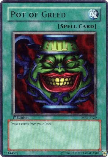Pot of Greed (MRL-E129), Magic Ruler — Yu-Gi-Oh! card price