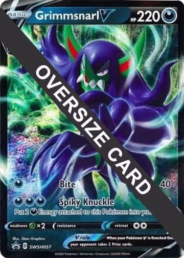 Grimmsnarl V - SWSH057 (SWSH057), Jumbo Cards — Pokémon card price