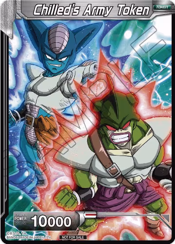 Chilled's Army Token (Premier TO Online Event Series 2020), Tournament Promotion Cards — DB Super card price