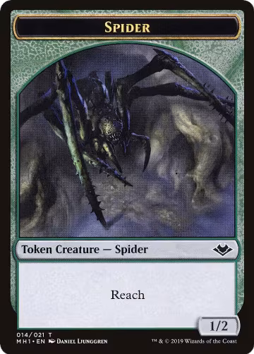 Spider // Spirit Double-Sided Token (14 // 16), Modern Horizons — Magic card price