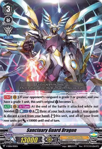 Sanctuary Guard Dragon (V-SS06/001EN) — card price