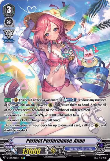 Perfect Performance, Ange (Swimsuit SP) (V-EB15/SP21EN) — card price