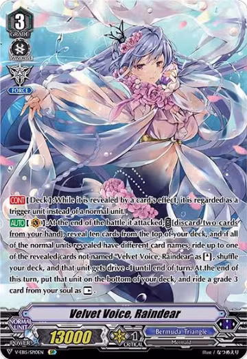 Velvet Voice, Raindear (SP) (V-EB15/SP10EN), V-EB15: Twinkle Melody — Vanguard card price