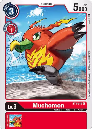 Muchomon (BT1-013 C), Release Special Booster 1.0 — Digimon card price