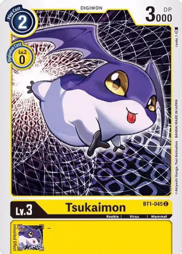 Tsukaimon (BT1-045 C), Release Special Booster 1.0 — Digimon card price