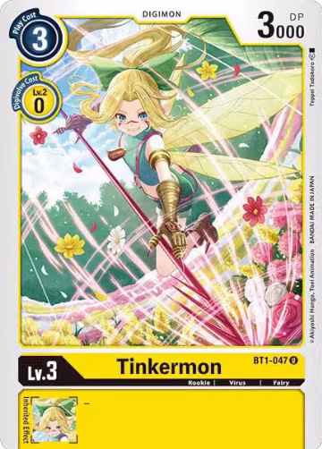 Tinkermon (BT1-047 U), Release Special Booster 1.0 — Digimon card price