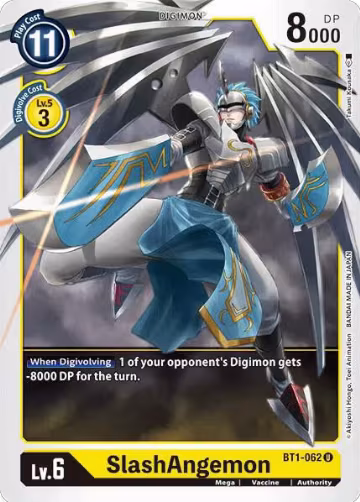 SlashAngemon (BT1-062 U), Release Special Booster 1.0 — Digimon card price