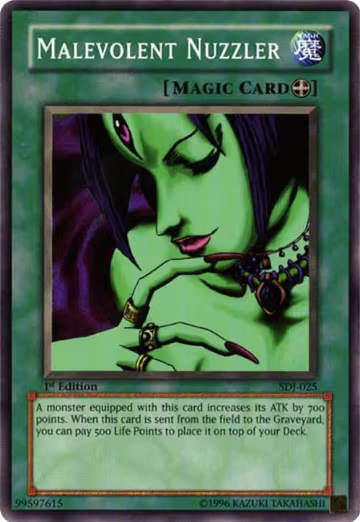 Malevolent Nuzzler (SDJ-025), Starter Deck: Joey — Yu-Gi-Oh! card price