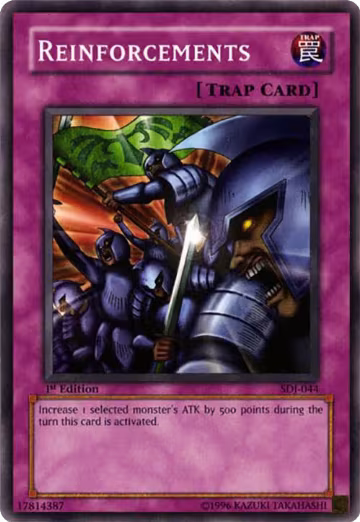 Reinforcements (SDJ-044), Starter Deck: Joey — Yu-Gi-Oh! card price