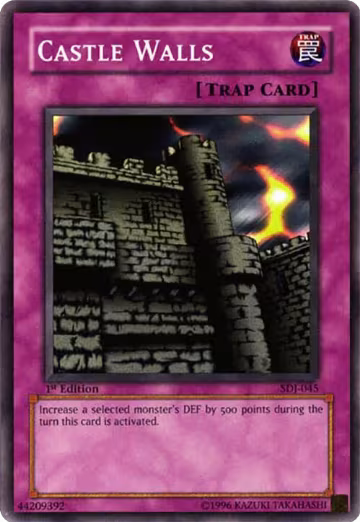 Castle Walls (SDJ-045), Starter Deck: Joey — Yu-Gi-Oh! card price