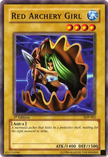 Red Archery Girl (SDP-002), Starter Deck: Pegasus — Yu-Gi-Oh! card price