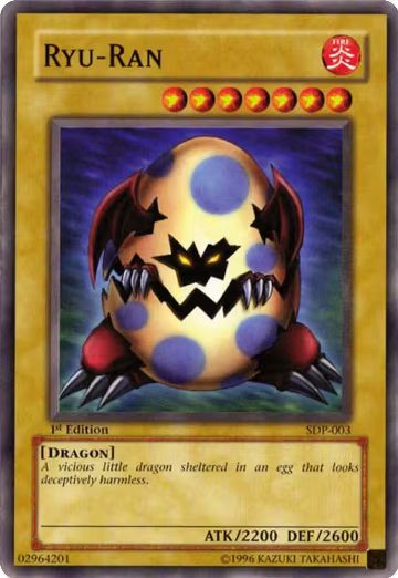 Ryu-Ran (SDP-003), Starter Deck: Pegasus — Yu-Gi-Oh! card price