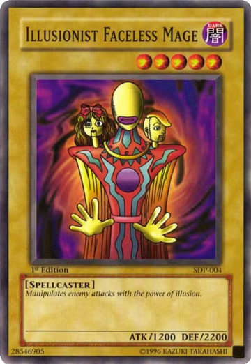 Illusionist Faceless Mage (SDP-004), Starter Deck: Pegasus — Yu-Gi-Oh! card price