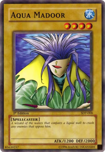Aqua Madoor (SDP-008), Starter Deck: Pegasus — Yu-Gi-Oh! card price