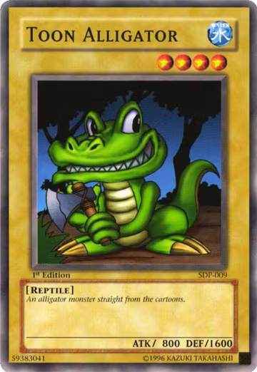 Toon Alligator (SDP-009) — card price