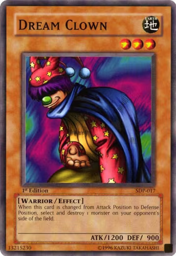 Dream Clown (SDP-017), Starter Deck: Pegasus — Yu-Gi-Oh! card price