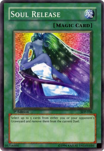 Soul Release (SDP-036), Starter Deck: Pegasus — Yu-Gi-Oh! card price