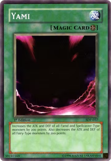 Yami (SDP-037), Starter Deck: Pegasus — Yu-Gi-Oh! card price