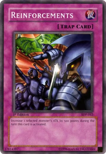 Reinforcements (SDP-042), Starter Deck: Pegasus — Yu-Gi-Oh! card price