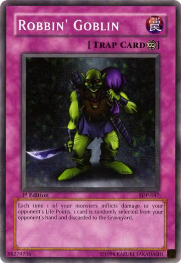 Robbin' Goblin (SDP-047), Starter Deck: Pegasus — Yu-Gi-Oh! card price