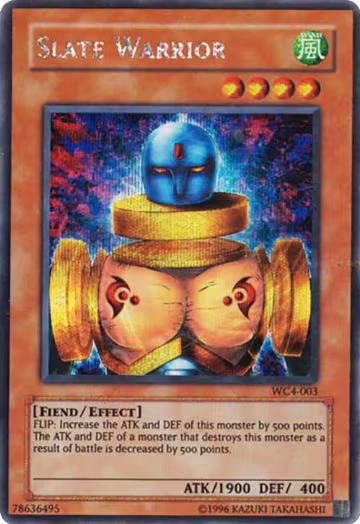 Slate Warrior (WC4-003), World Championship 2004: GBA Promo — Yu-Gi-Oh! card price