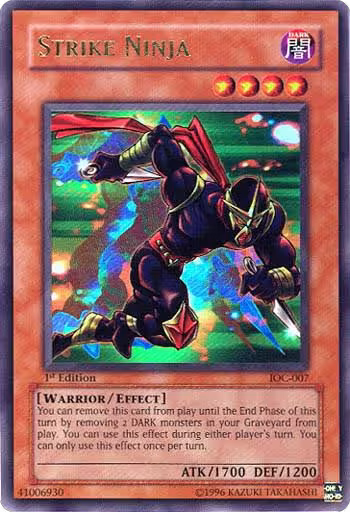 Strike Ninja (IOC-007), Invasion of Chaos — Yu-Gi-Oh! card price