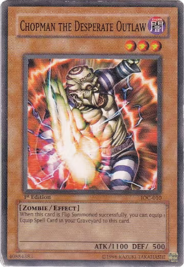 Chopman the Desperate Outlaw (IOC-010), Invasion of Chaos — Yu-Gi-Oh! card price