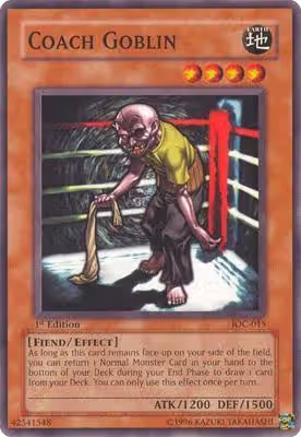 Coach Goblin (IOC-015), Invasion of Chaos — Yu-Gi-Oh! card price