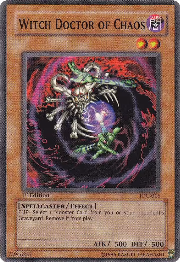 Witch Doctor of Chaos (IOC-016), Invasion of Chaos — Yu-Gi-Oh! card price
