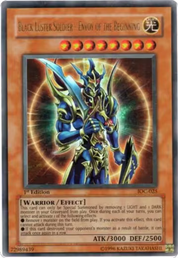 Black Luster Soldier - Envoy of the Beginning (IOC-025) — card price