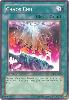 Chaos End (IOC-036), Invasion of Chaos — Yu-Gi-Oh! card price