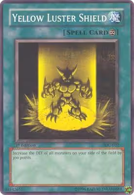 Yellow Luster Shield (IOC-037), Invasion of Chaos — Yu-Gi-Oh! card price