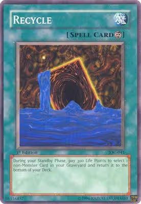 Recycle (IOC-041), Invasion of Chaos — Yu-Gi-Oh! card price