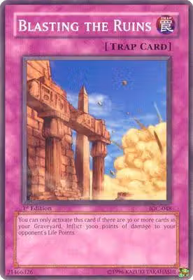 Blasting the Ruins (IOC-048), Invasion of Chaos — Yu-Gi-Oh! card price