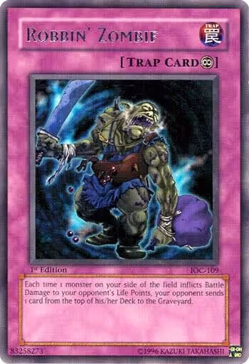 Robbin' Zombie (IOC-109), Invasion of Chaos — Yu-Gi-Oh! card price