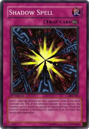 Shadow Spell (SKE-041), Starter Deck: Kaiba Evolution — Yu-Gi-Oh! card price