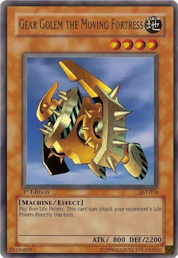 Gear Golem the Moving Fortress (AST-018), Ancient Sanctuary — Yu-Gi-Oh! card price