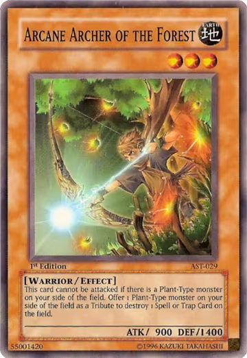 Arcane Archer of the Forest (AST-029), Ancient Sanctuary — Yu-Gi-Oh! card price
