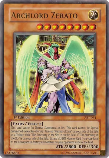 Archlord Zerato (AST-034) — card price