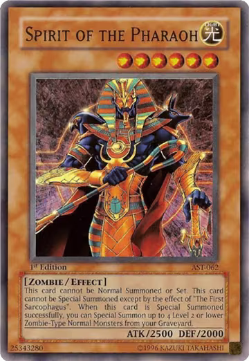 Spirit of the Pharaoh (AST-062), Ancient Sanctuary — Yu-Gi-Oh! card price